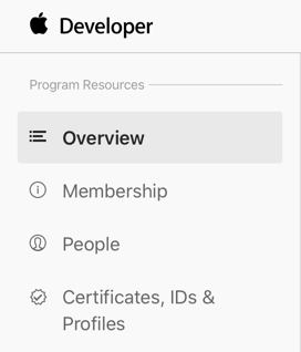 developer overview