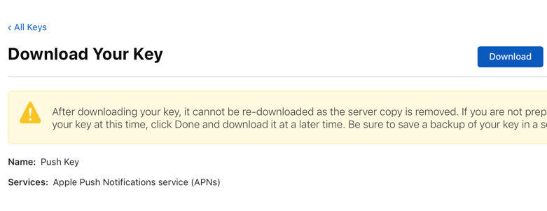 Download Key file